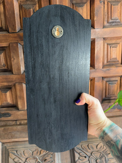 The Moonlit Relic | Polychromatic Fantasy Wall Plaque