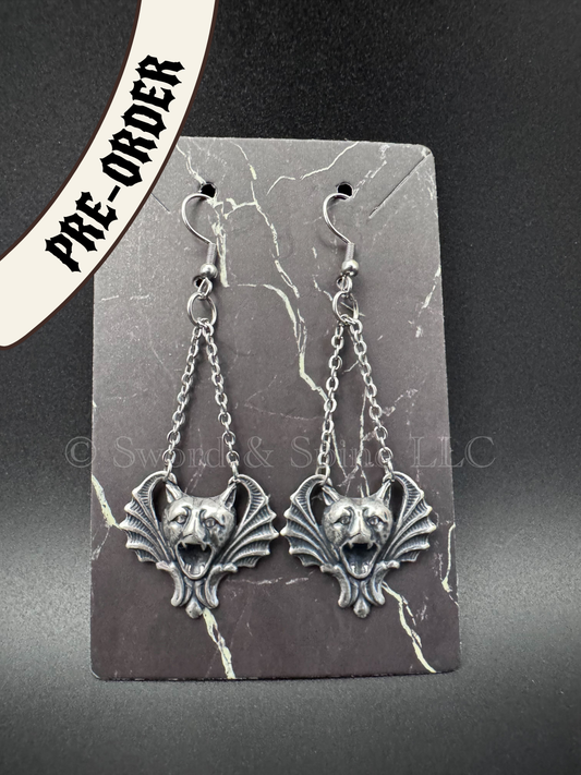 Pre-order Bartholomew Gargoyle | Earrings