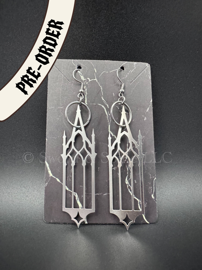 Pre-Order Dark Cathedral | Earrings
