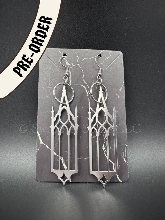 Pre-Order Dark Cathedral | Earrings